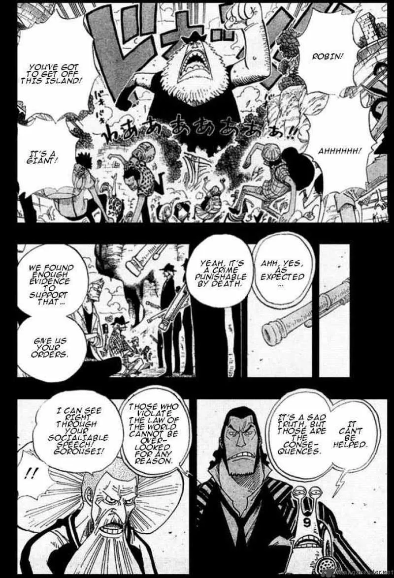 One Piece Chapter 395: Ohara Vs The World Government – Page 5