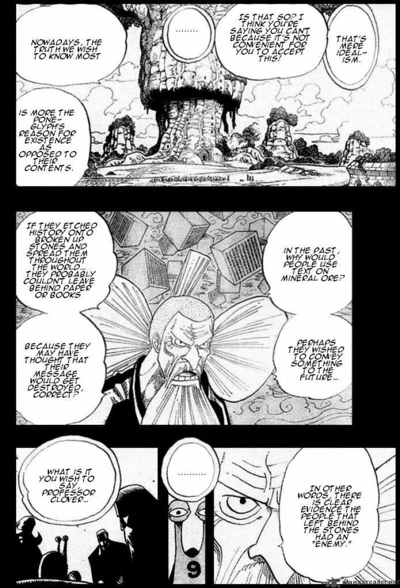One Piece Chapter 395: Ohara Vs The World Government – Page 7
