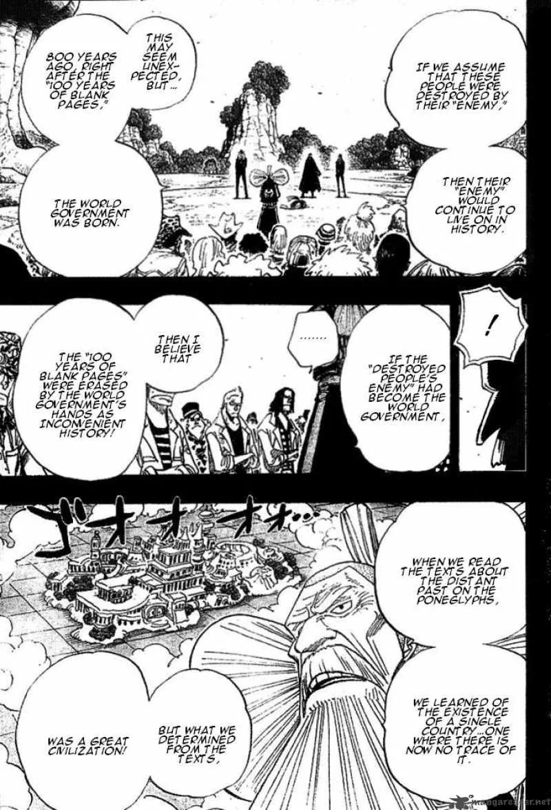 One Piece Chapter 395: Ohara Vs The World Government – Page 8