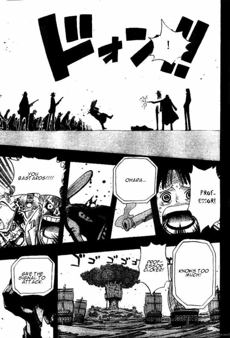 One Piece Chapter 395: Ohara Vs The World Government – Page 10