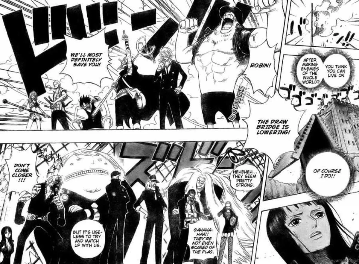 One Piece Chapter 399: Jump To The Fall!! – Page 2