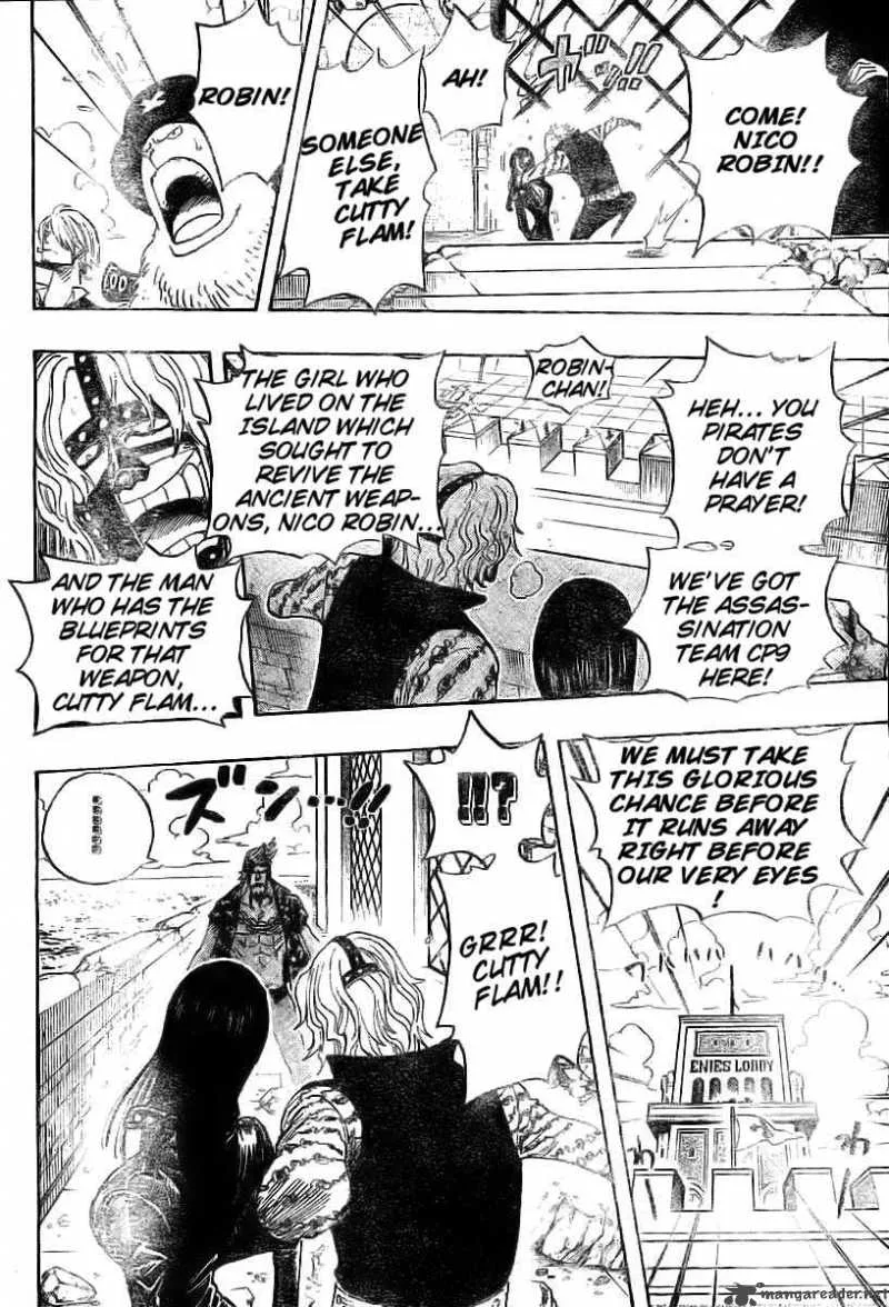One Piece Chapter 399: Jump To The Fall!! – Page 7