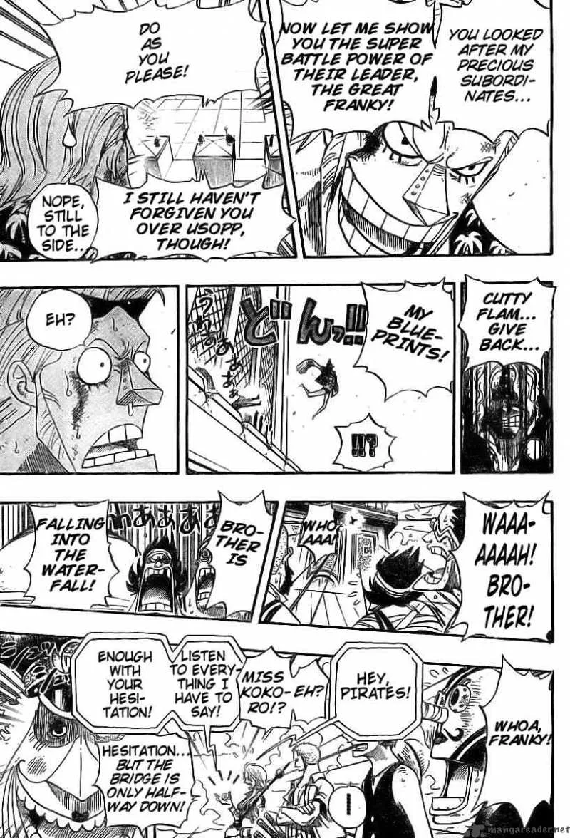 One Piece Chapter 399: Jump To The Fall!! – Page 14