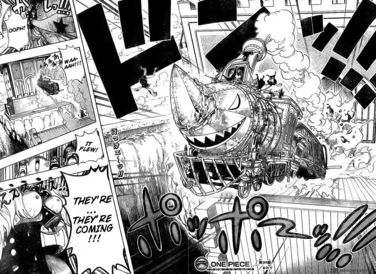 One Piece Chapter 399: Jump To The Fall!! – Page 17