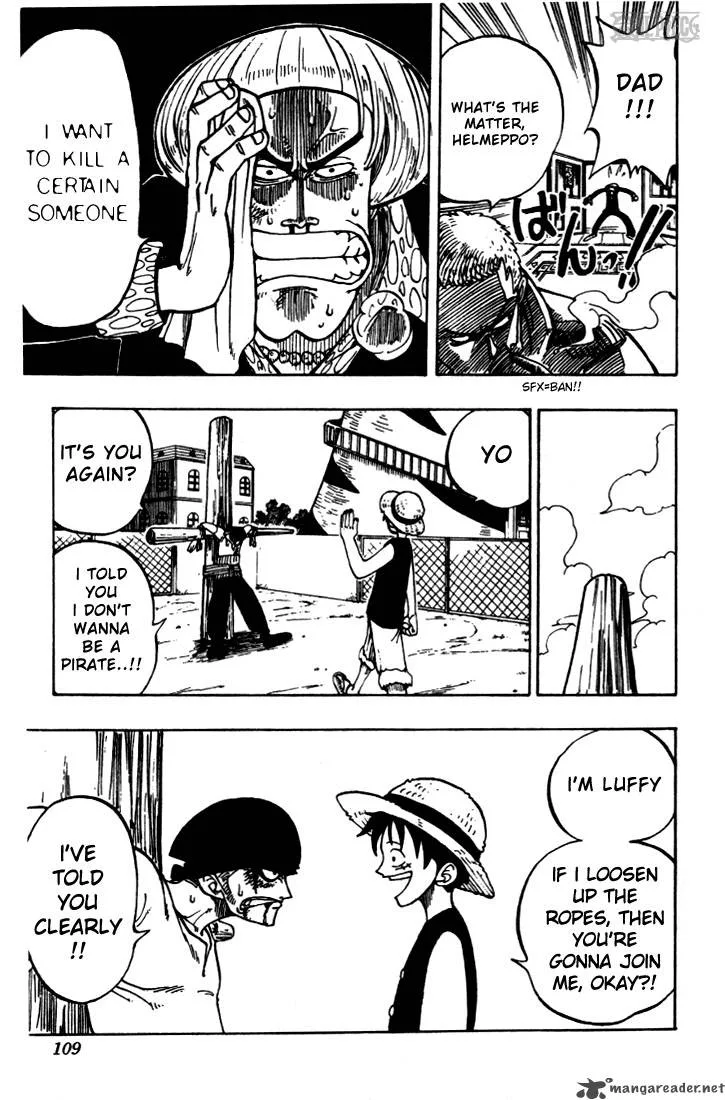 One Piece Chapter 4: Marine Lieutenant Axe Hand Morgan – Page 5
