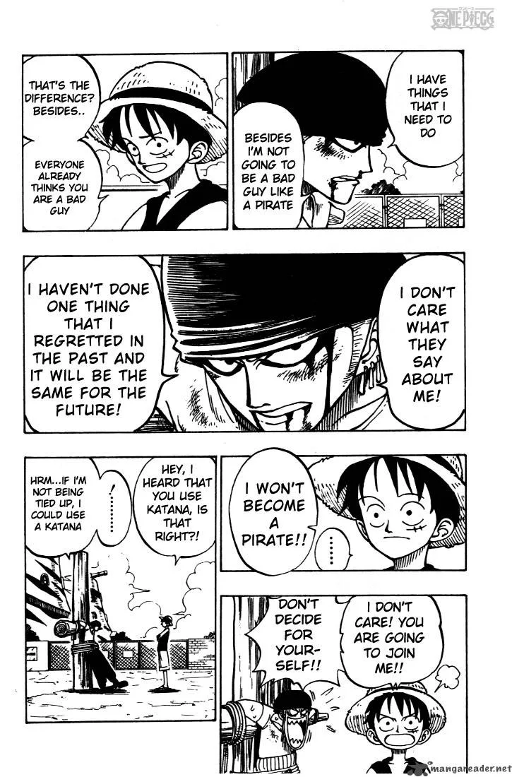 One Piece Chapter 4: Marine Lieutenant Axe Hand Morgan – Page 6