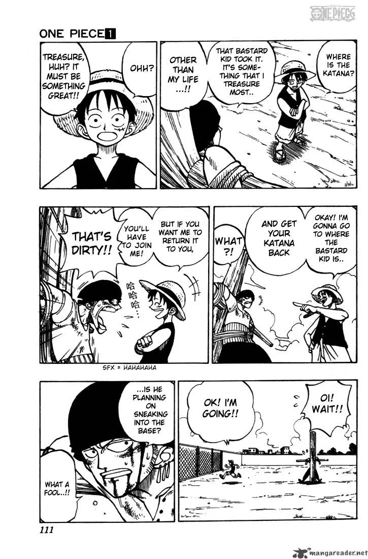 One Piece Chapter 4: Marine Lieutenant Axe Hand Morgan – Page 7