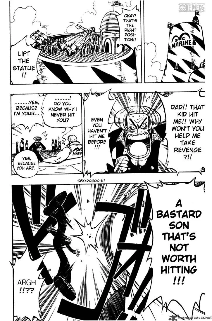One Piece Chapter 4: Marine Lieutenant Axe Hand Morgan – Page 8
