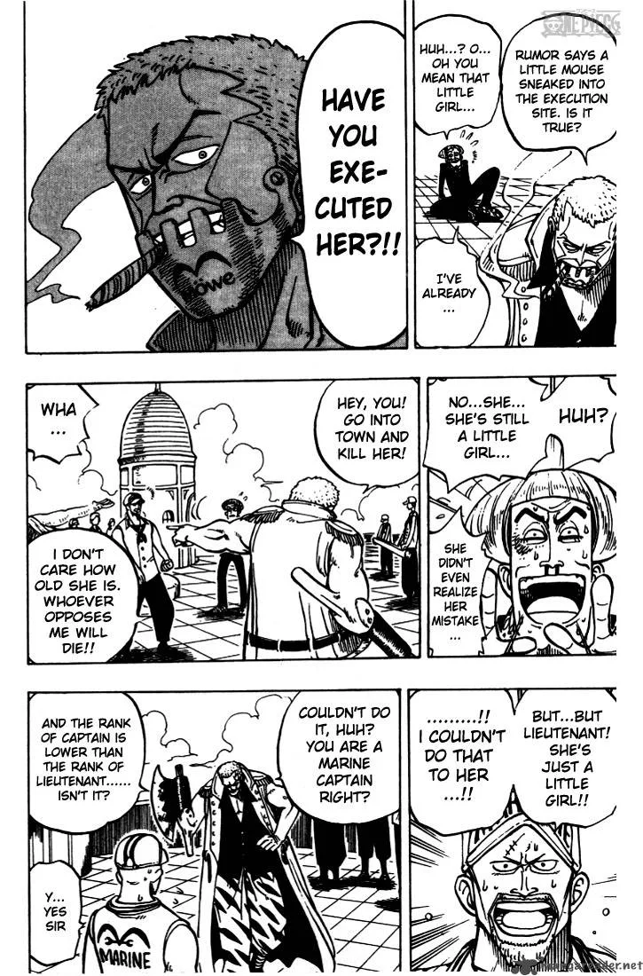 One Piece Chapter 4: Marine Lieutenant Axe Hand Morgan – Page 10