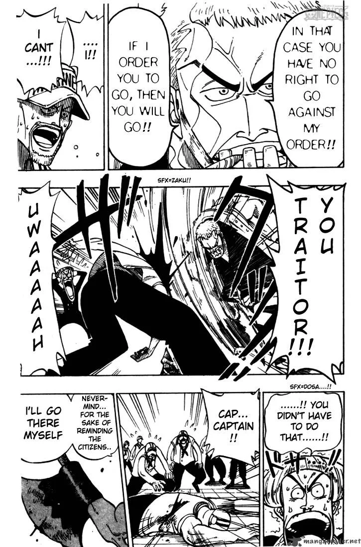 One Piece Chapter 4: Marine Lieutenant Axe Hand Morgan – Page 11