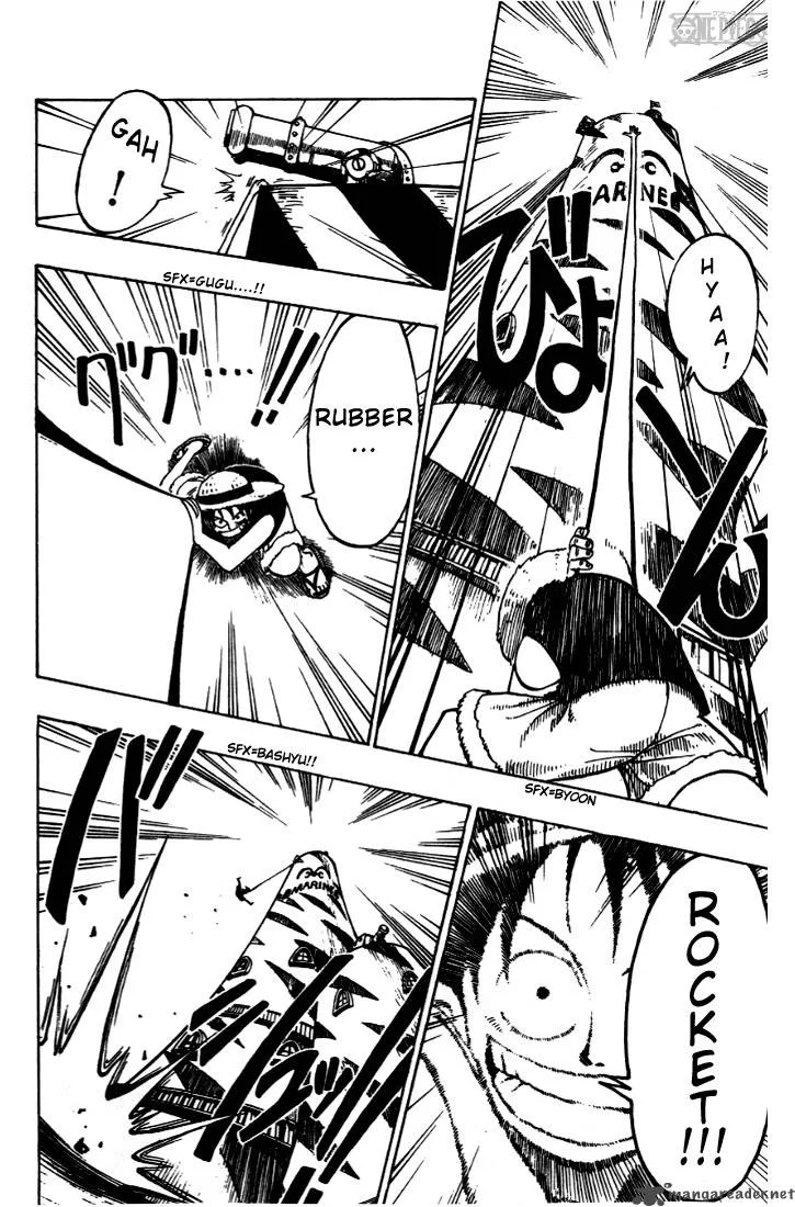 One Piece Chapter 4: Marine Lieutenant Axe Hand Morgan – Page 14