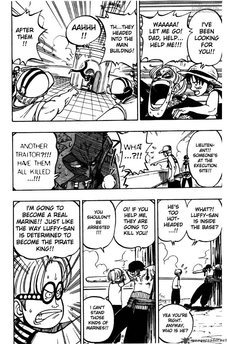 One Piece Chapter 4: Marine Lieutenant Axe Hand Morgan – Page 18