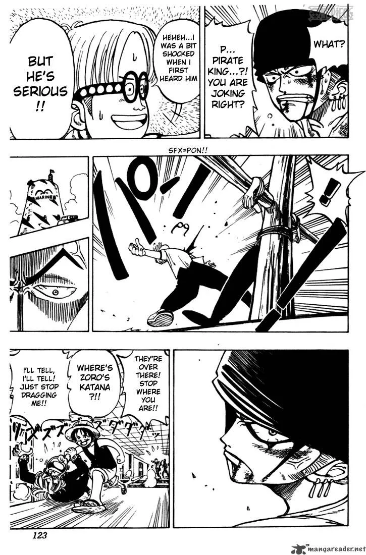 One Piece Chapter 4: Marine Lieutenant Axe Hand Morgan – Page 19