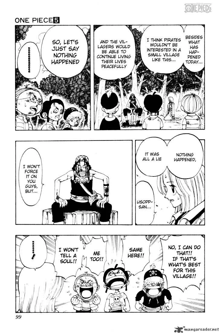 One Piece Chapter 40: Ussops Pirates – Page 9