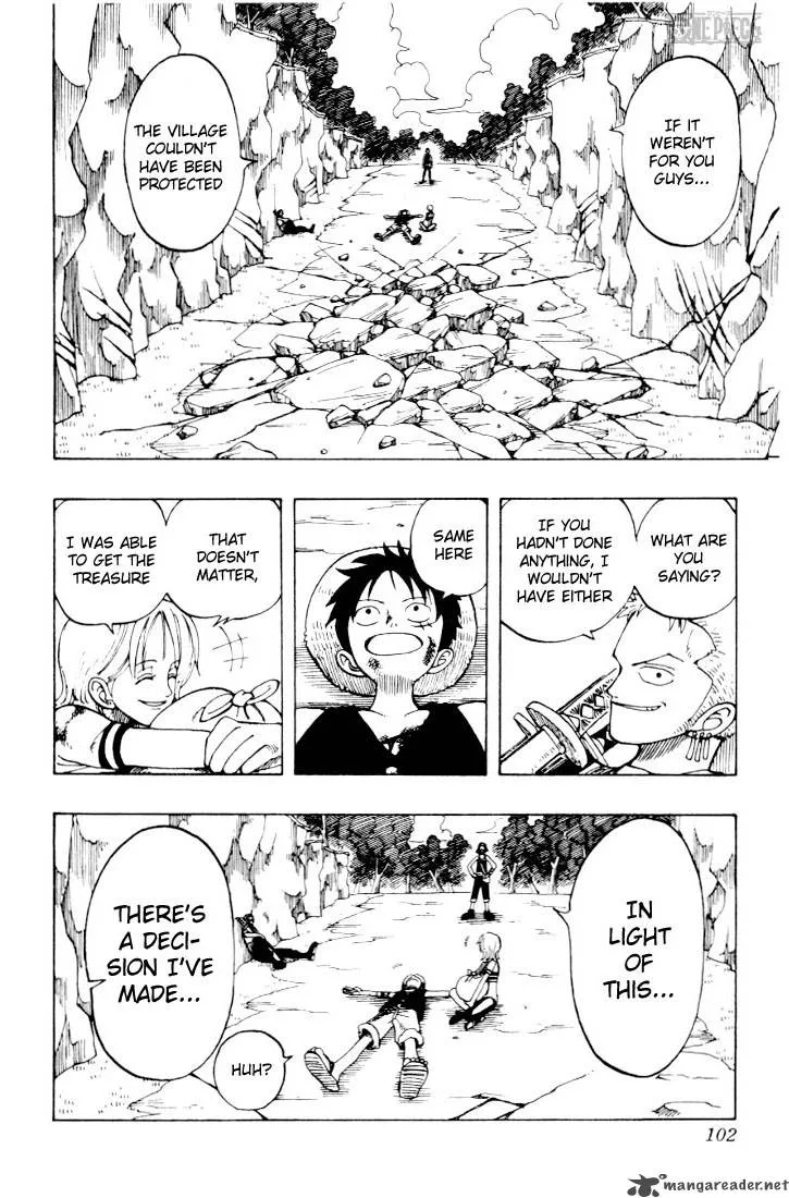 One Piece Chapter 40: Ussops Pirates – Page 12