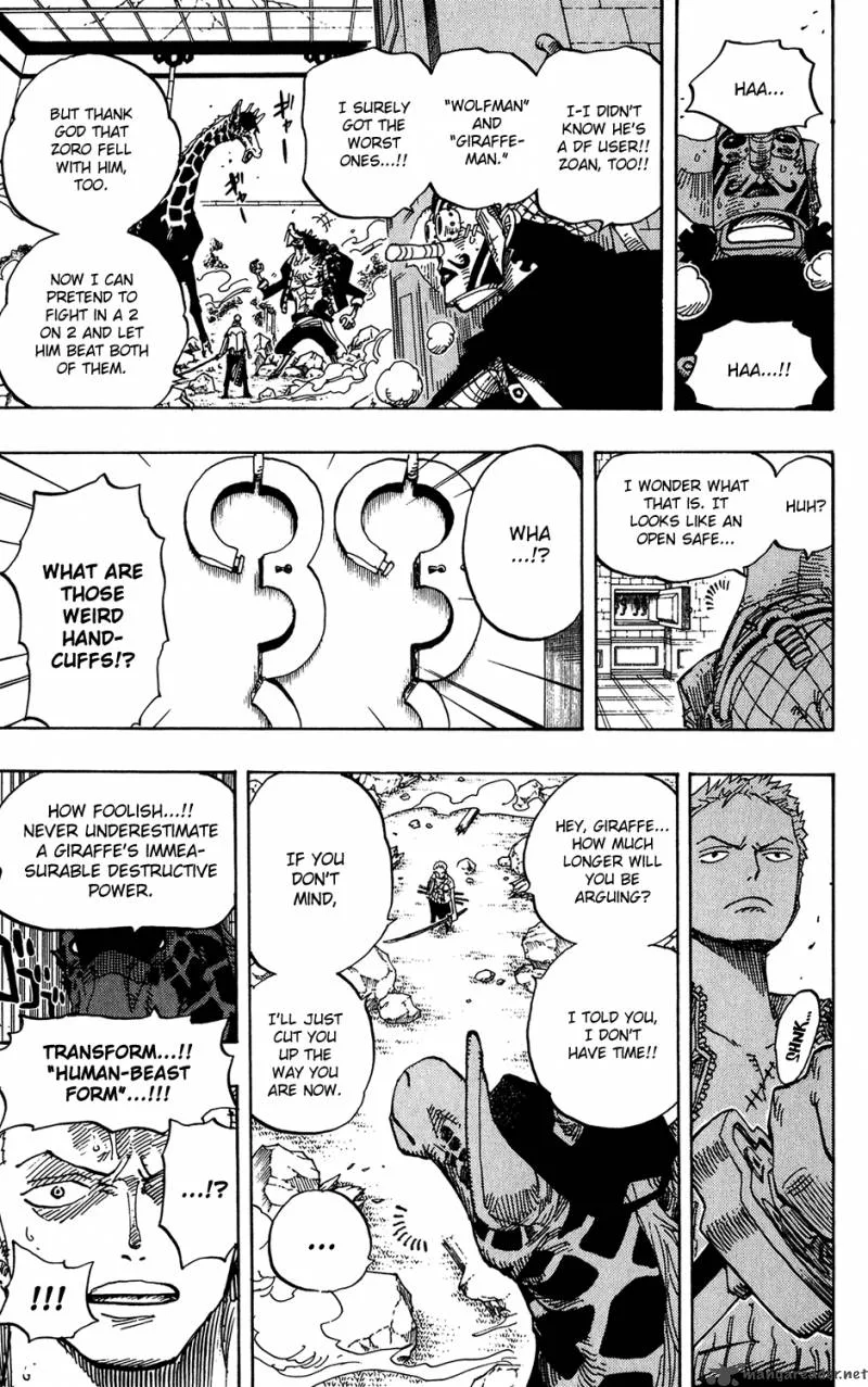 One Piece Chapter 402: Handcuff Number 2 – Page 3
