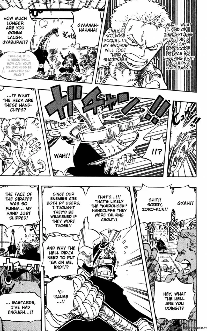 One Piece Chapter 402: Handcuff Number 2 – Page 5