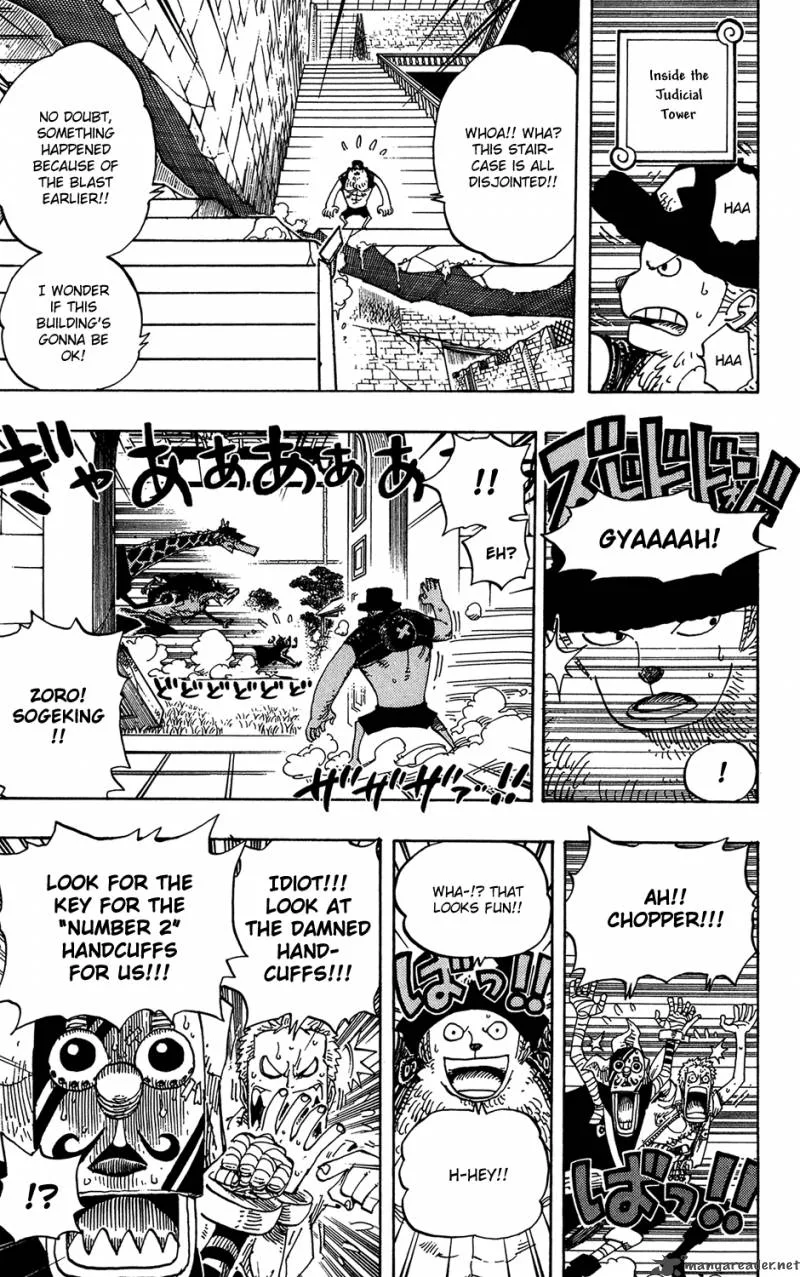 One Piece Chapter 402: Handcuff Number 2 – Page 12