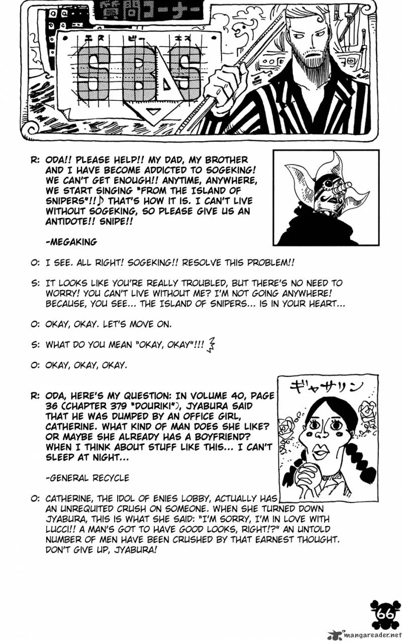 One Piece Chapter 402: Handcuff Number 2 – Page 19