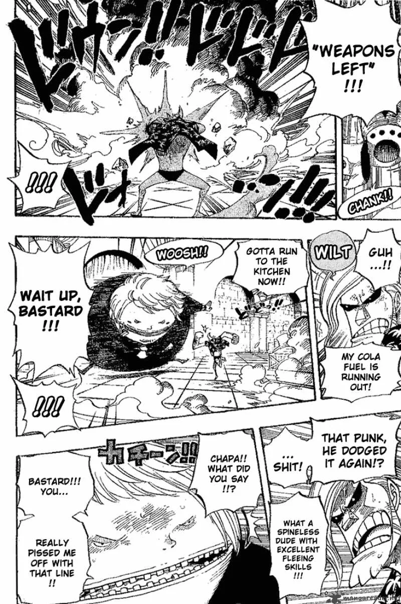 One Piece Chapter 404: Franky Vs Fukurou – Page 6