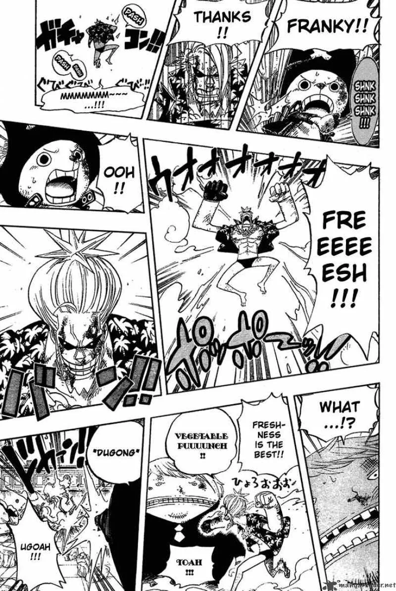 One Piece Chapter 404: Franky Vs Fukurou – Page 15