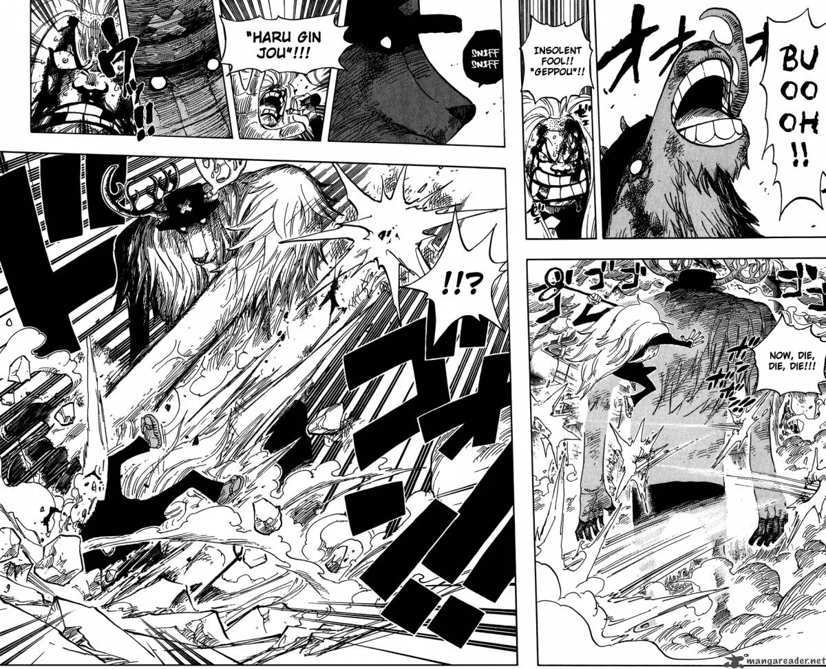 One Piece Chapter 408: Monster Vs Kumadori – Page 10