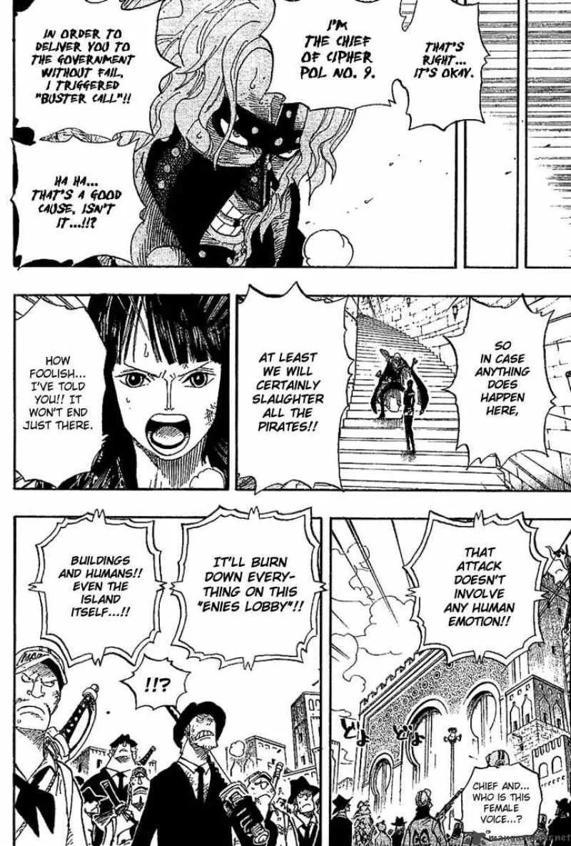 One Piece Chapter 409: Bad News Emergency Boardcasting – Page 8