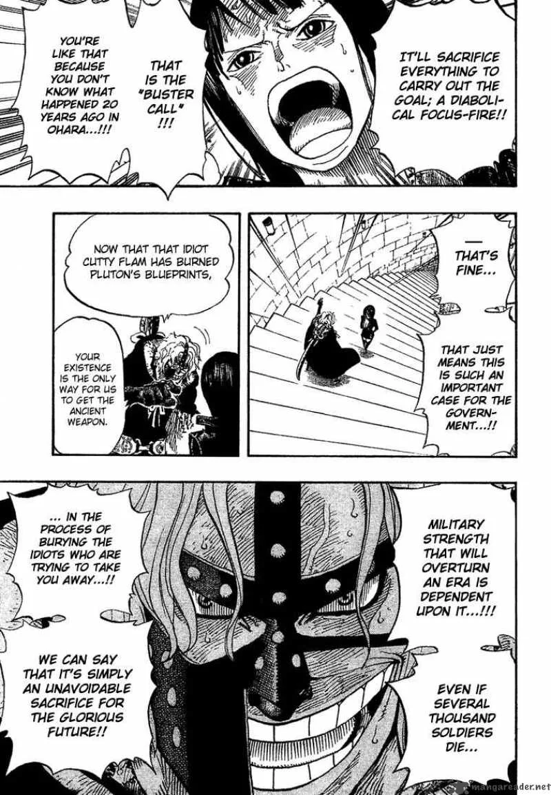 One Piece Chapter 409: Bad News Emergency Boardcasting – Page 9