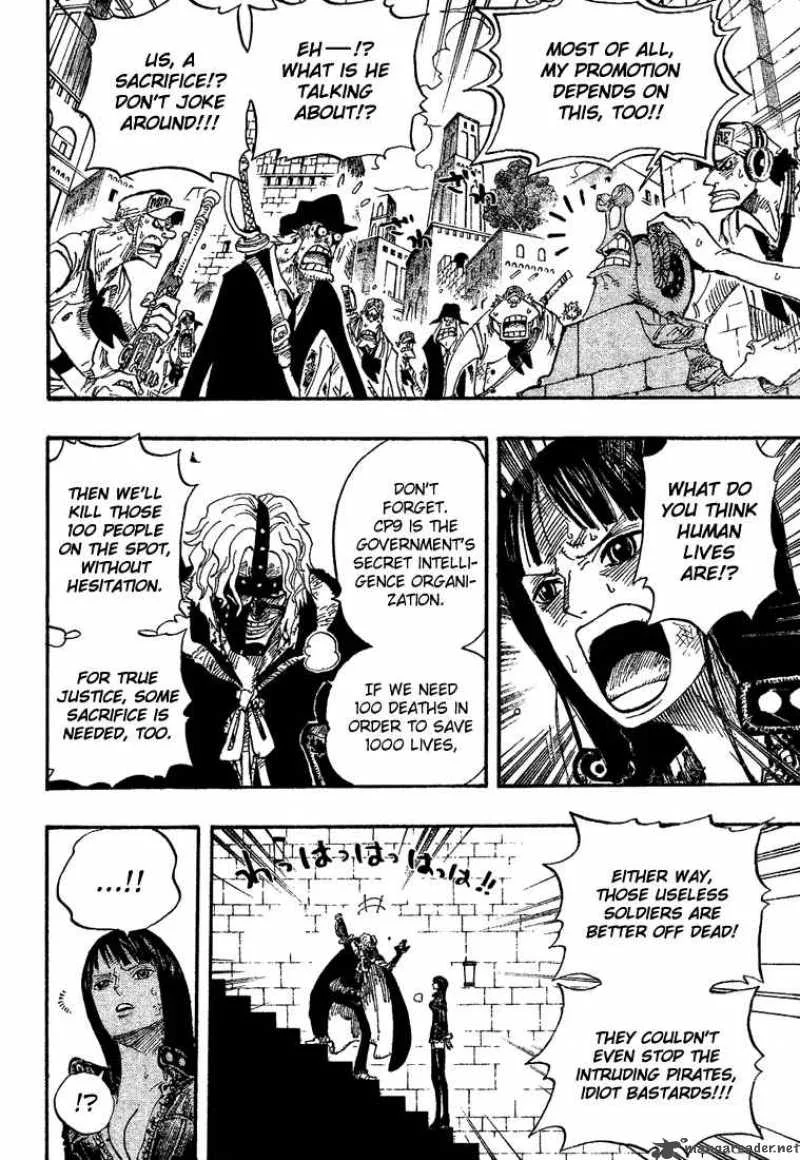 One Piece Chapter 409: Bad News Emergency Boardcasting – Page 10