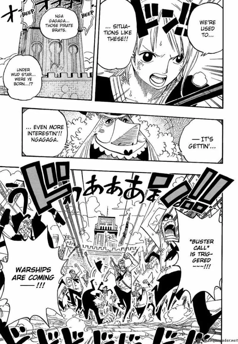One Piece Chapter 409: Bad News Emergency Boardcasting – Page 13