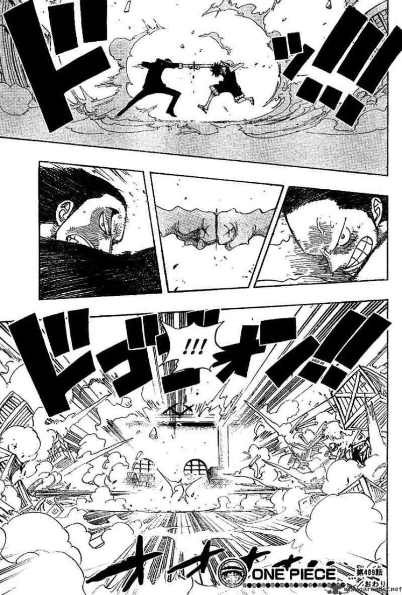 One Piece Chapter 409: Bad News Emergency Boardcasting – Page 17