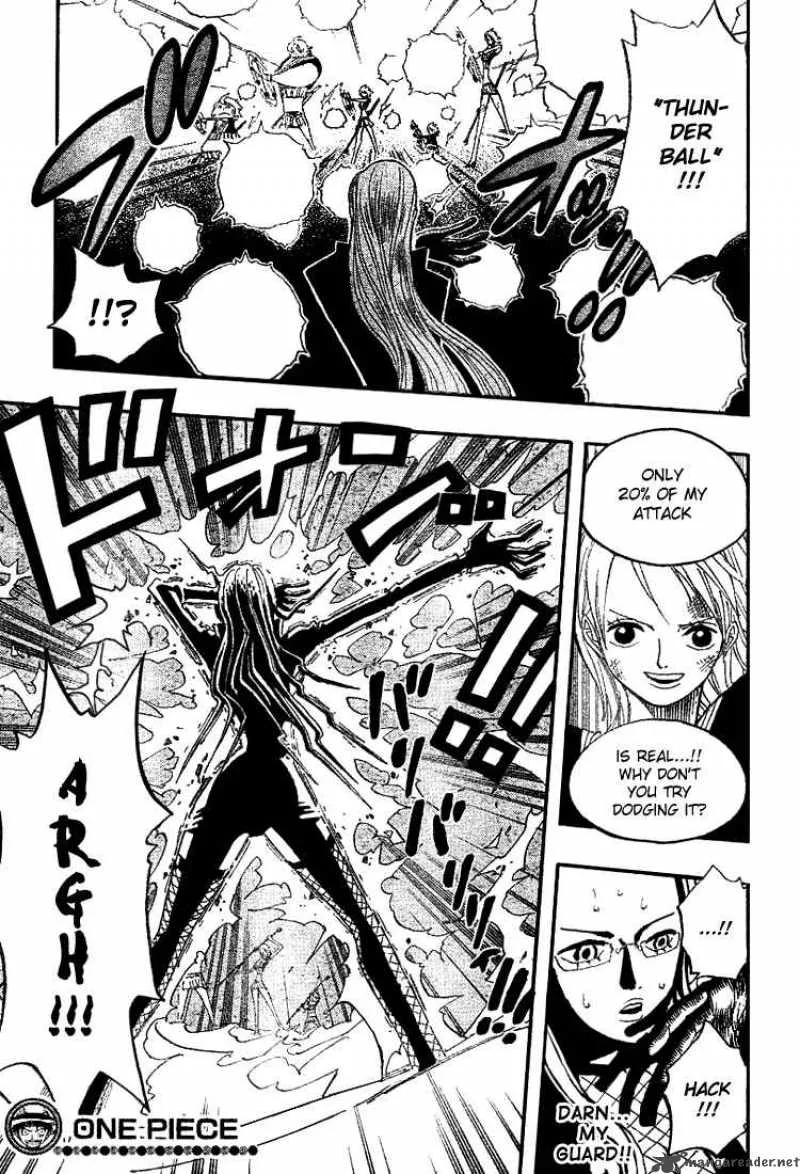 One Piece Chapter 411: Nami Vs Kalifa – Page 17