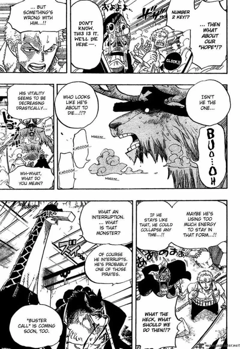 One Piece Chapter 412: The Chance Has Ended – Page 14