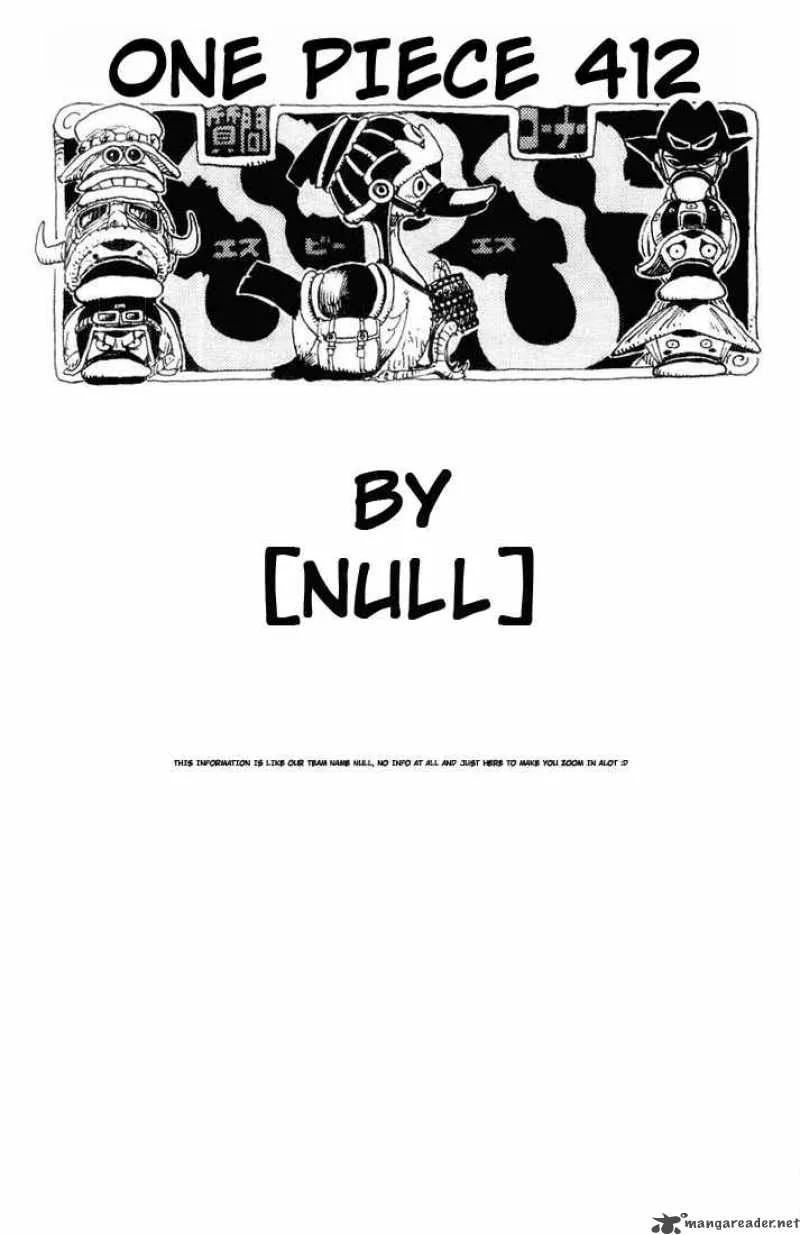 One Piece Chapter 412: The Chance Has Ended – Page 19
