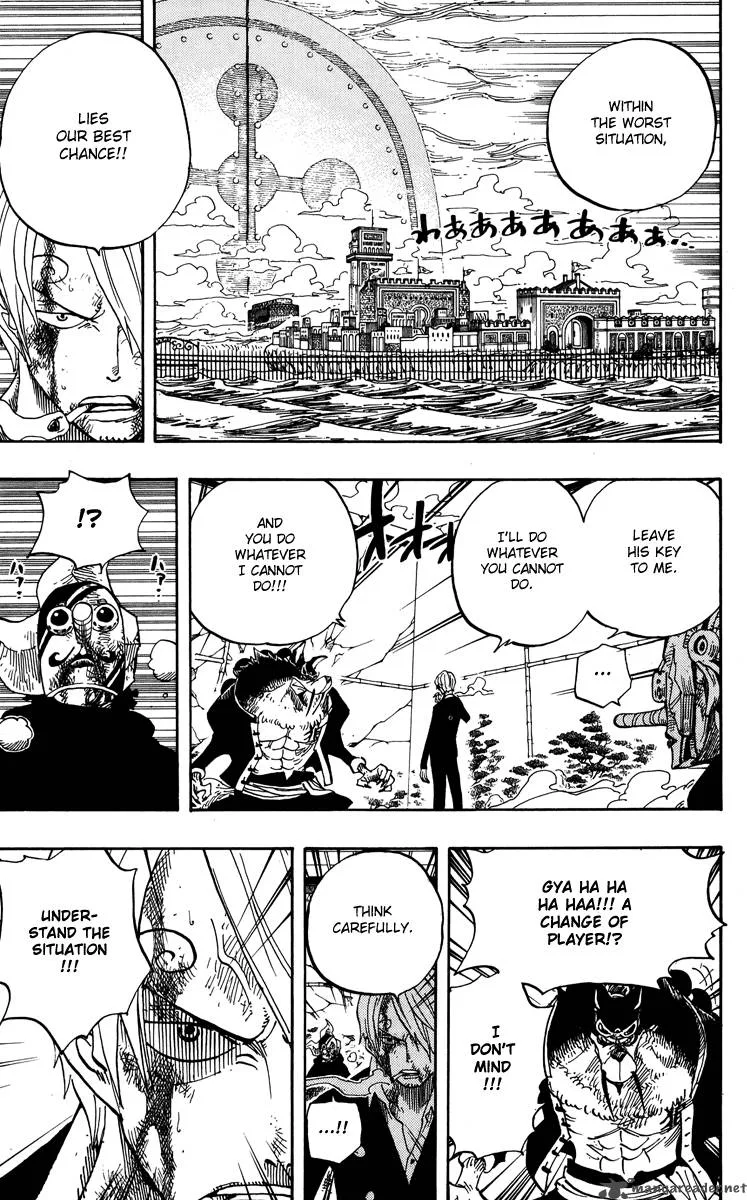 One Piece Chapter 414: Sanji Vs Jabura – Page 8