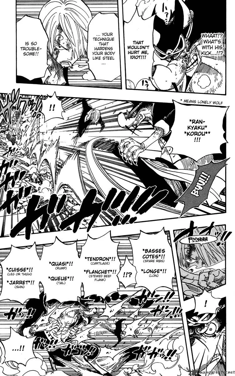 One Piece Chapter 414: Sanji Vs Jabura – Page 14