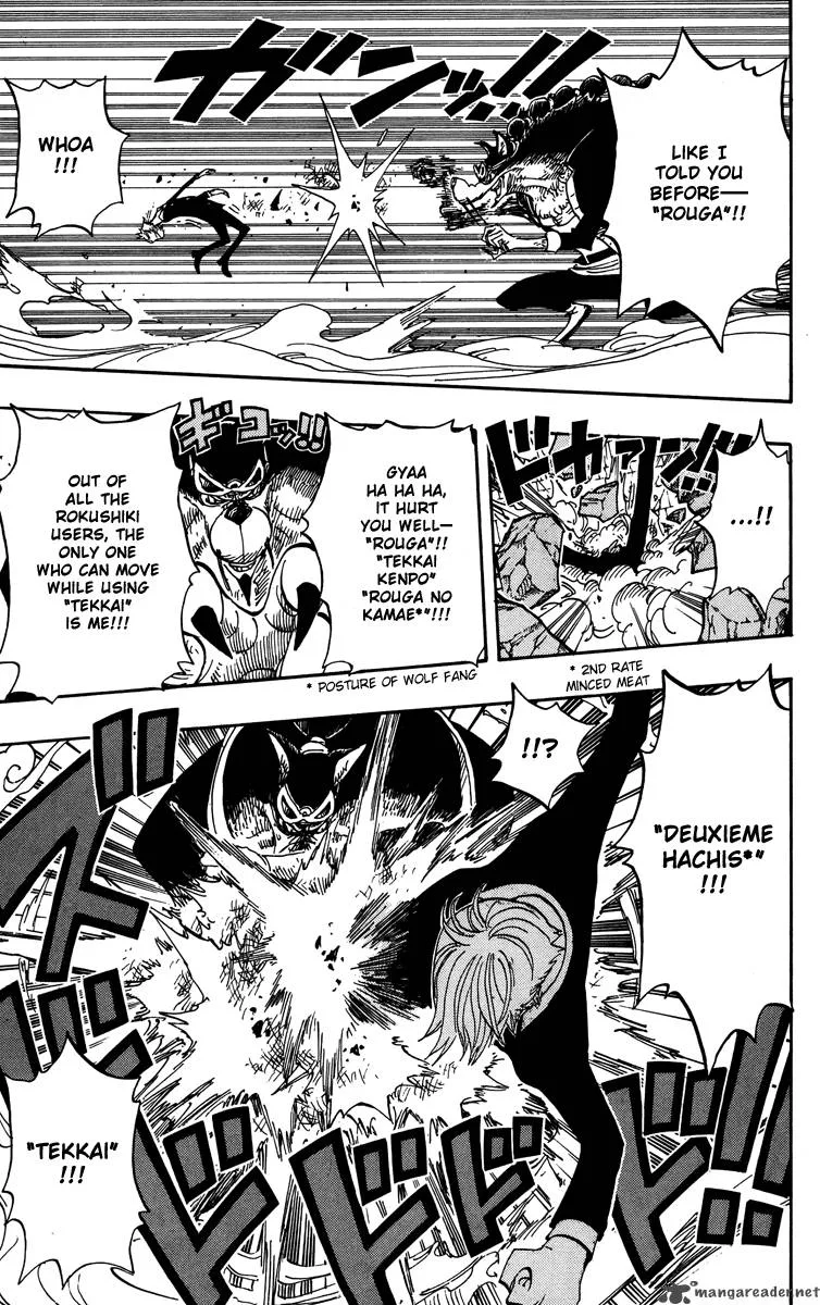 One Piece Chapter 414: Sanji Vs Jabura – Page 16