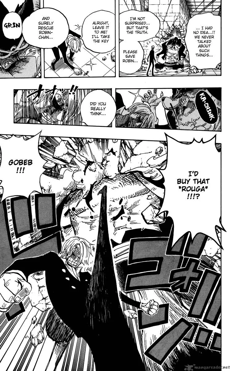 One Piece Chapter 414: Sanji Vs Jabura – Page 18