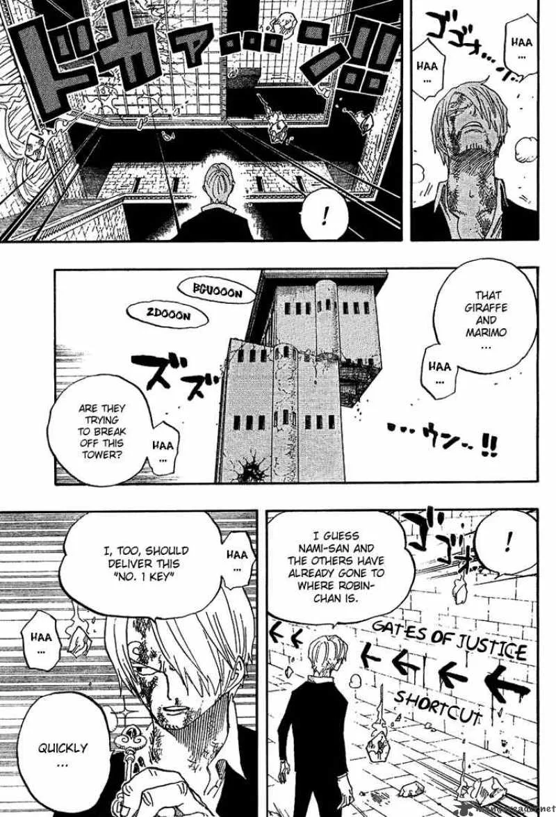 One Piece Chapter 416: Zoro Vs Kaku – Page 3