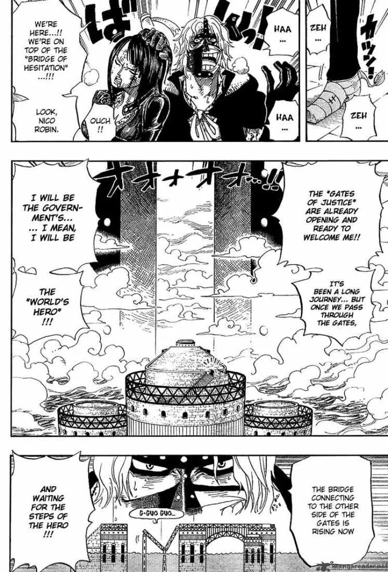 One Piece Chapter 416: Zoro Vs Kaku – Page 4