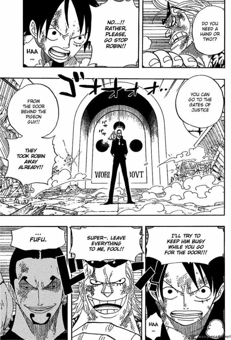 One Piece Chapter 416: Zoro Vs Kaku – Page 7