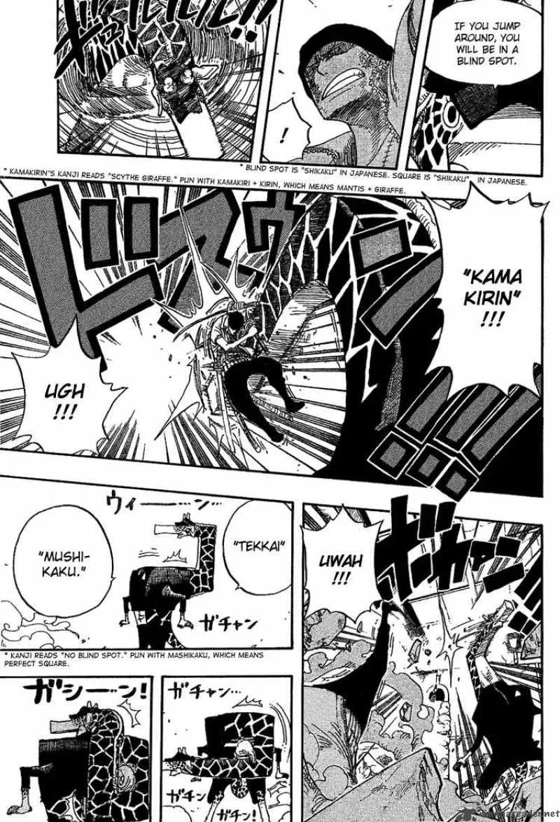 One Piece Chapter 416: Zoro Vs Kaku – Page 11