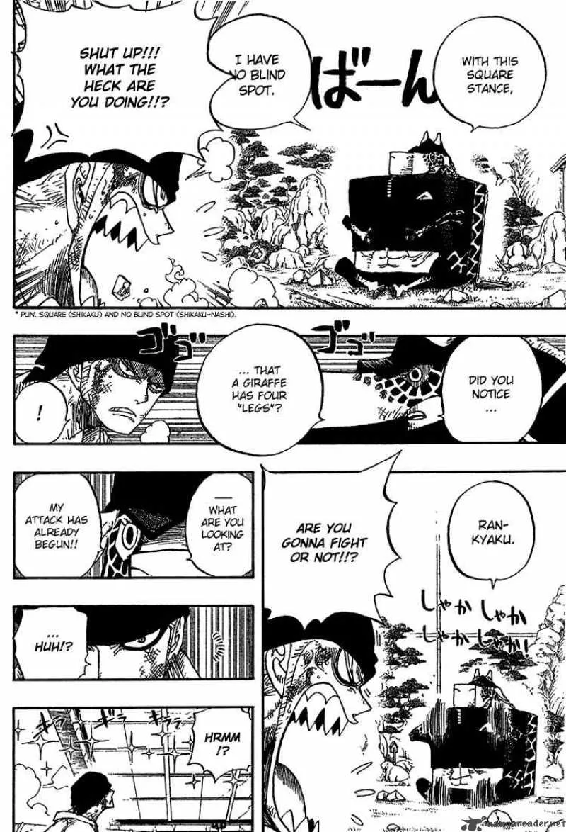 One Piece Chapter 416: Zoro Vs Kaku – Page 12