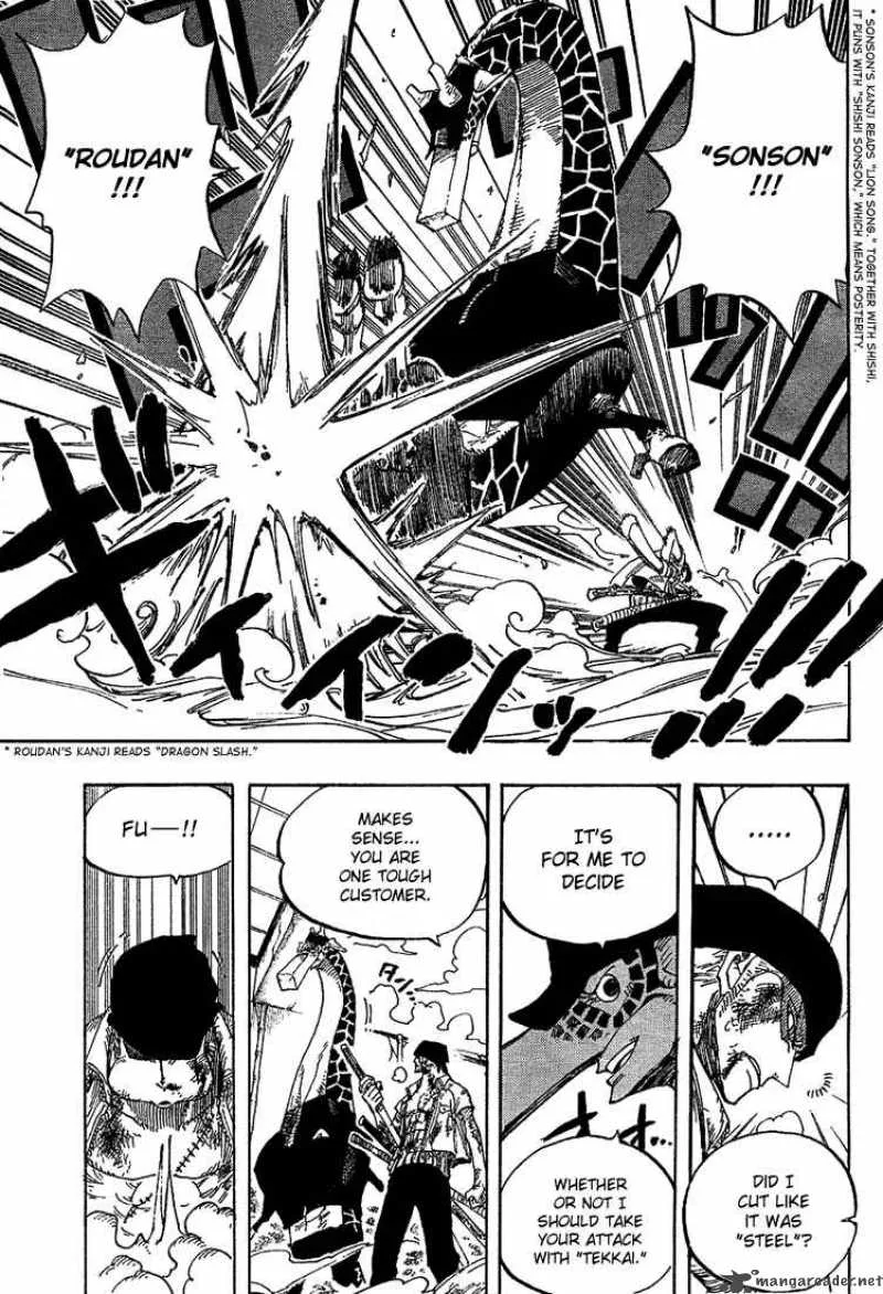 One Piece Chapter 416: Zoro Vs Kaku – Page 17