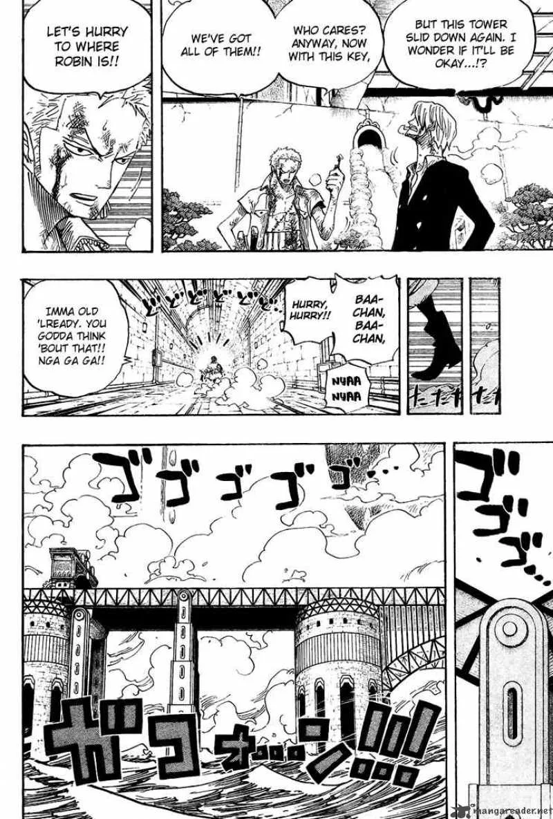 One Piece Chapter 418: Luffy Vs Rob Lucci – Page 6