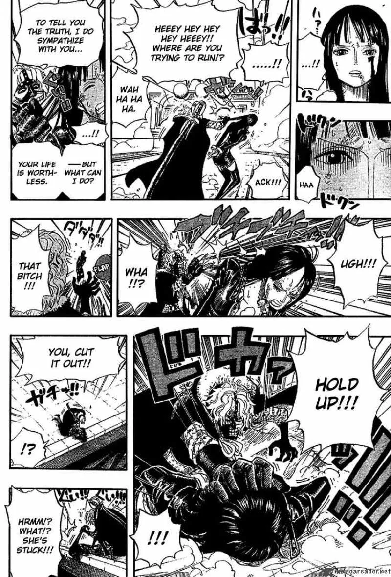 One Piece Chapter 418: Luffy Vs Rob Lucci – Page 8