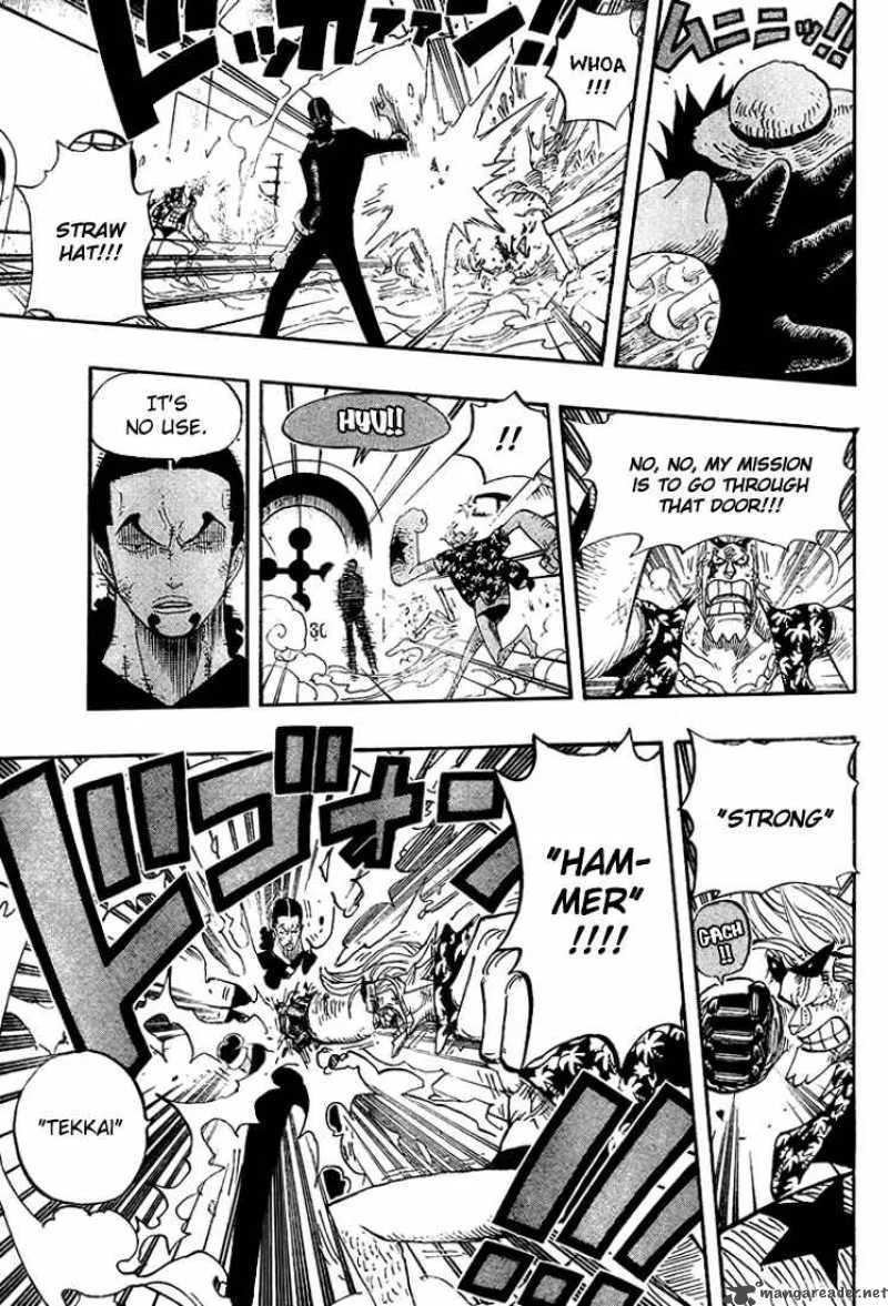 One Piece Chapter 418: Luffy Vs Rob Lucci – Page 11