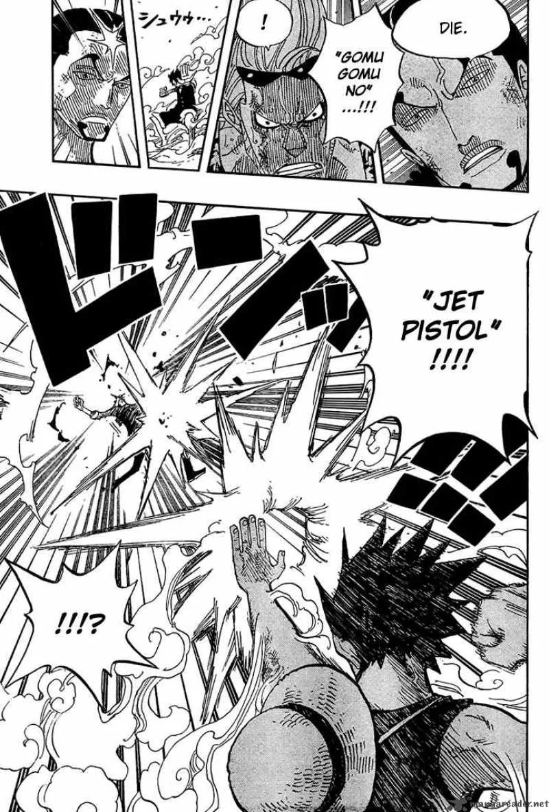 One Piece Chapter 418: Luffy Vs Rob Lucci – Page 13