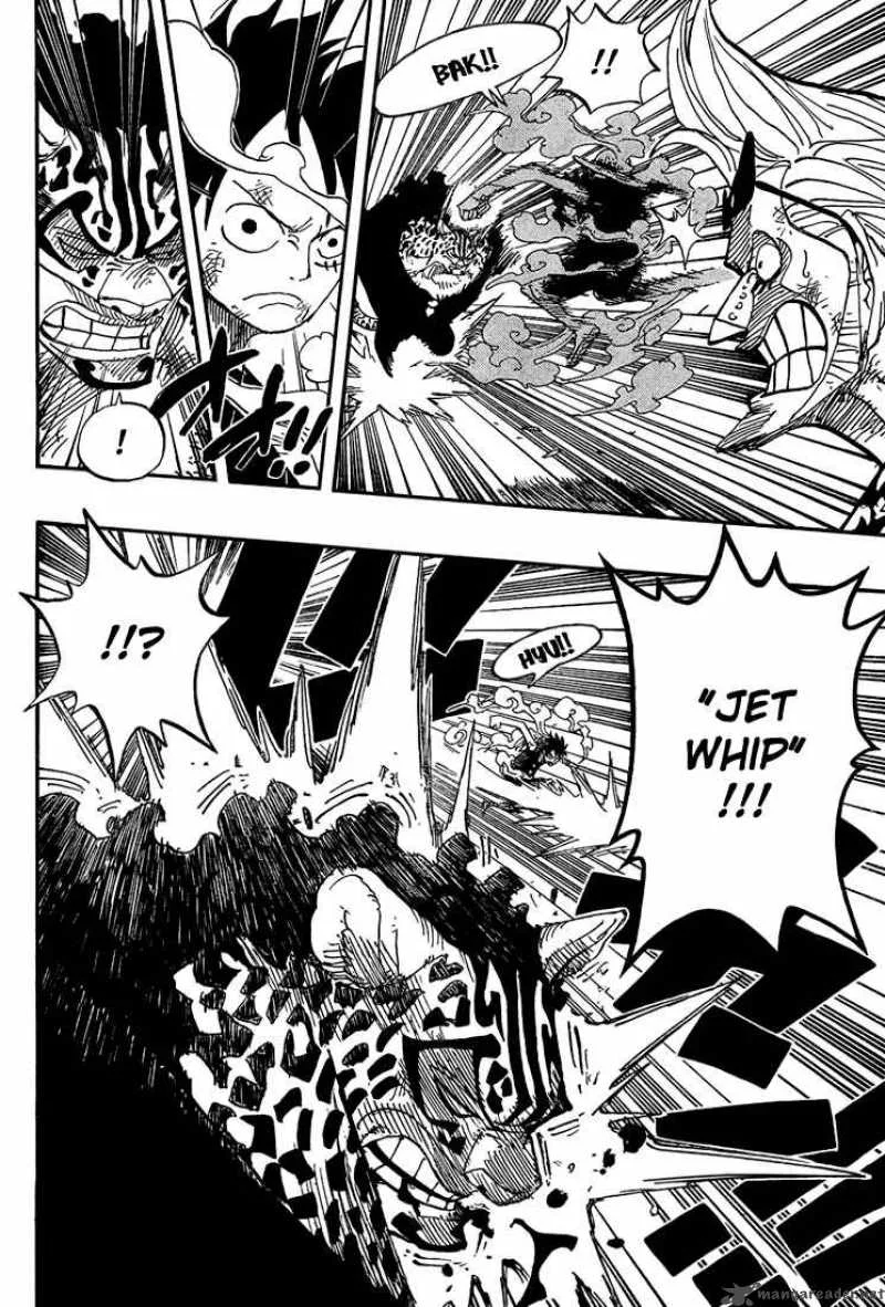 One Piece Chapter 418: Luffy Vs Rob Lucci – Page 16