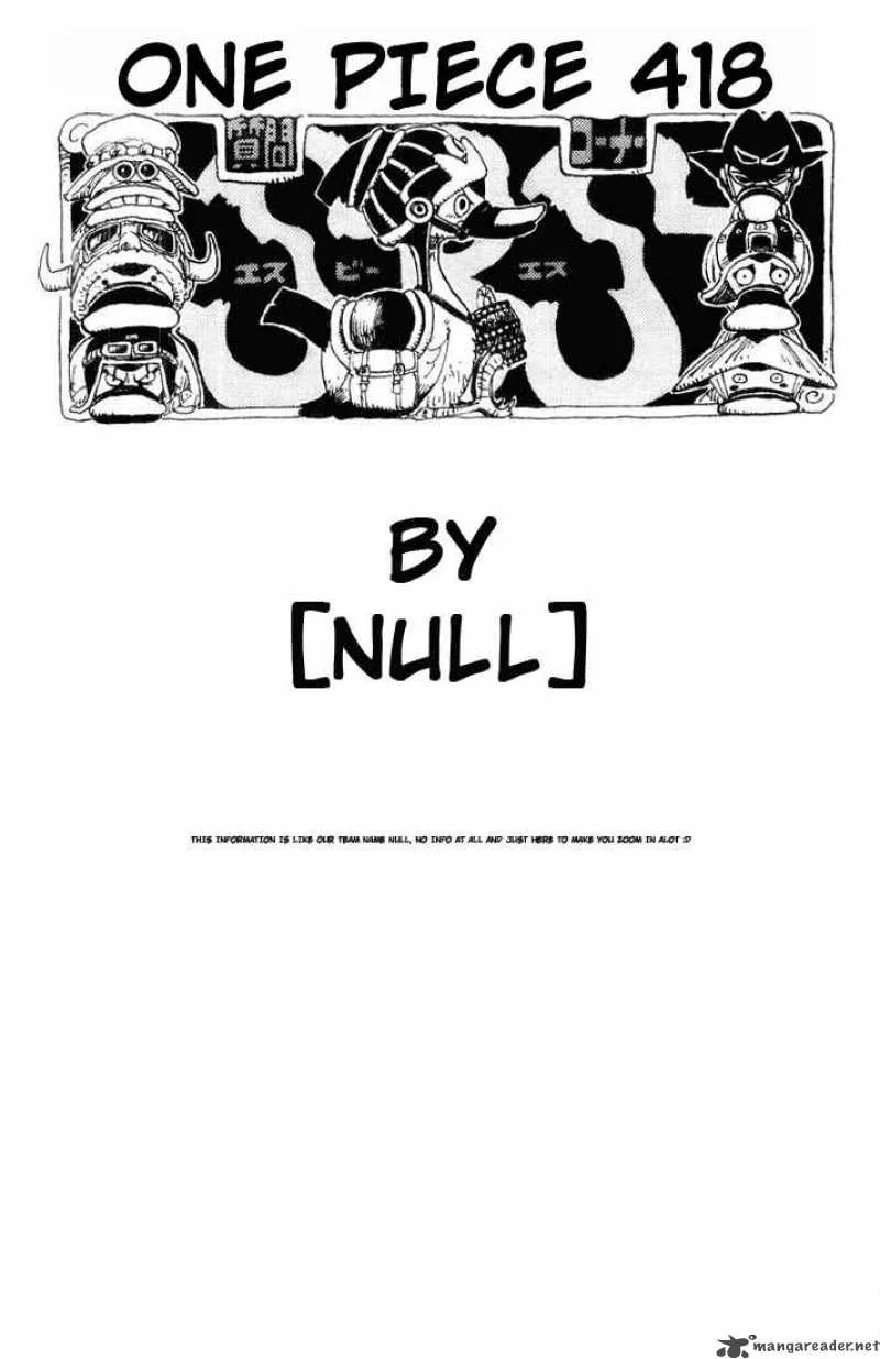 One Piece Chapter 418: Luffy Vs Rob Lucci – Page 20